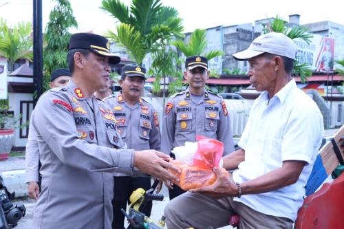 Jelang Berbuka Puasa, Polres Inhil 'Bertamasya' Turun ke Jalan