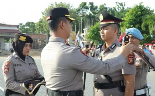 Kapolsek Kelayang dan Lubuk Batu Jaya Dimutasi, Ini Pesan Tegas Kapolres Inhu