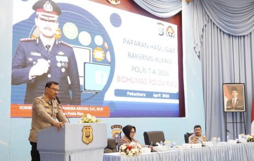 Humas Polda Riau Perkuat Komunikasi Publik, Tekankan Pendekatan Humanis dan Perang Hoaks