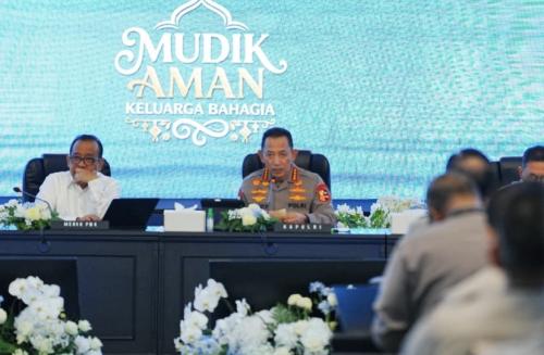 Pimpin Rakor Lintas Sektoral, Kapolri Tekankan Optimalisasi Pengamanan dan Pelayanan di Ops Ketupat 2026
